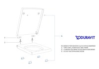 RECAMBIOS TAPA INODORO 2nd FLOOR DURAVIT